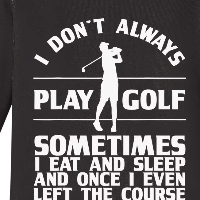 Golf Gifts For Golfer Funny Golfing Lovers Accessories Baby Long Sleeve Bodysuit