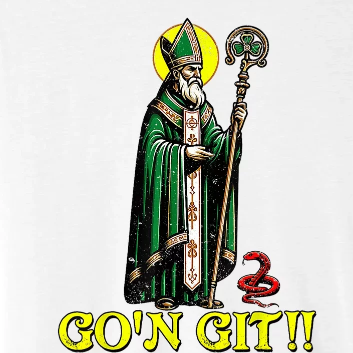 GOn Git Funny St Patricks Day Shamrock St Patty Party Iris ChromaSoft Performance T-Shirt