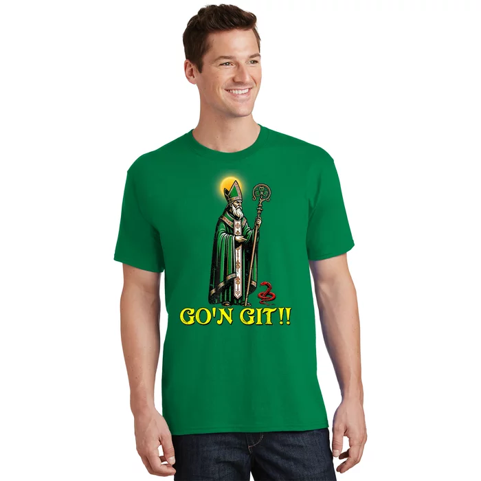 GOn Git Funny St Patricks Day Shamrock Irish T-Shirt