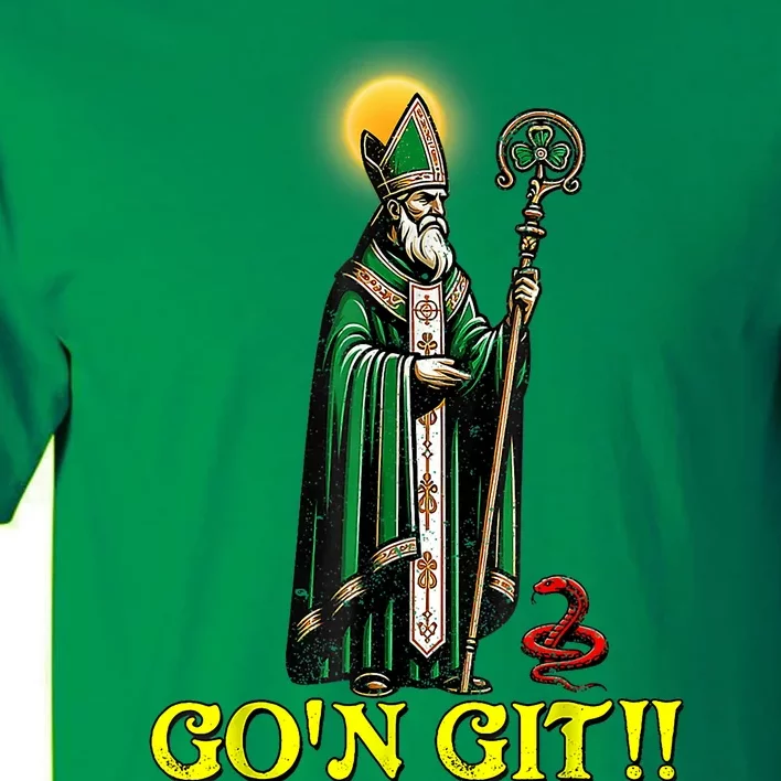 GOn Git Funny St Patricks Day Shamrock Irish Tall T-Shirt