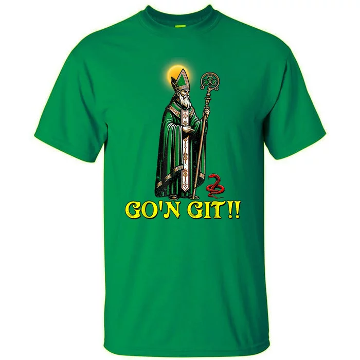 GOn Git Funny St Patricks Day Shamrock Irish Tall T-Shirt