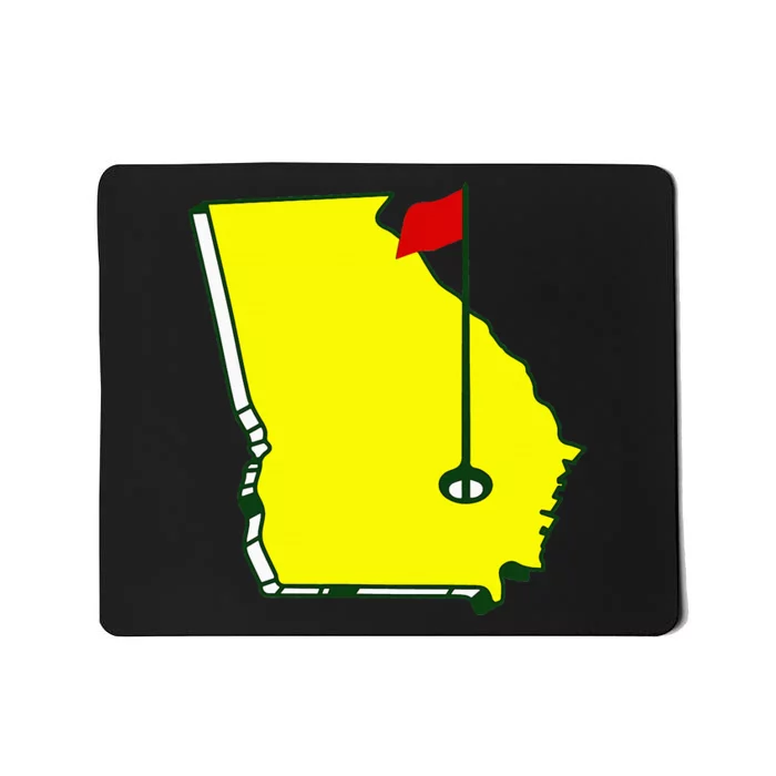 Georgia Golf Flag State Mousepad