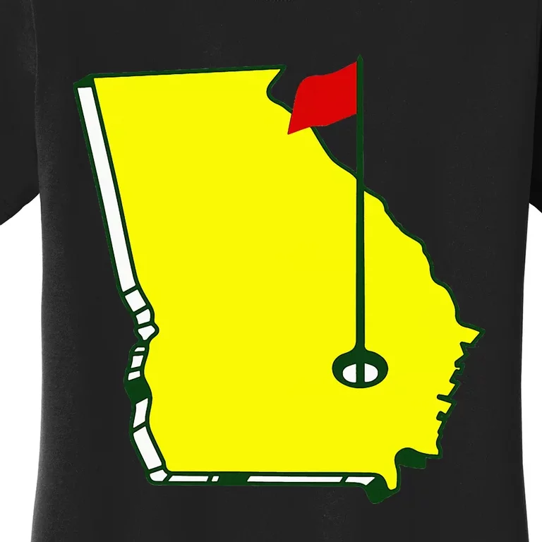 Georgia Golf Flag State Women's T-Shirt