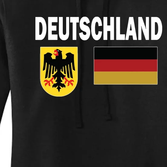 Germany German Flag Deutschland Love Gift Women's Pullover Hoodie