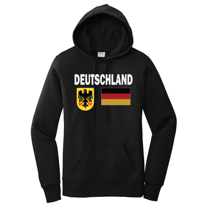 Germany German Flag Deutschland Love Gift Women's Pullover Hoodie