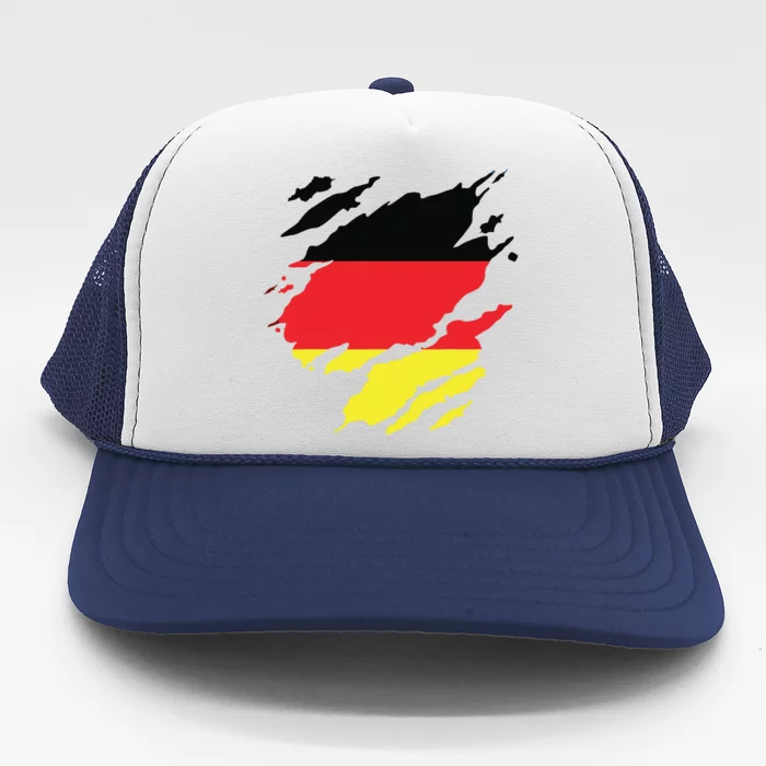 Germany German Flag Heritage Trucker Hat