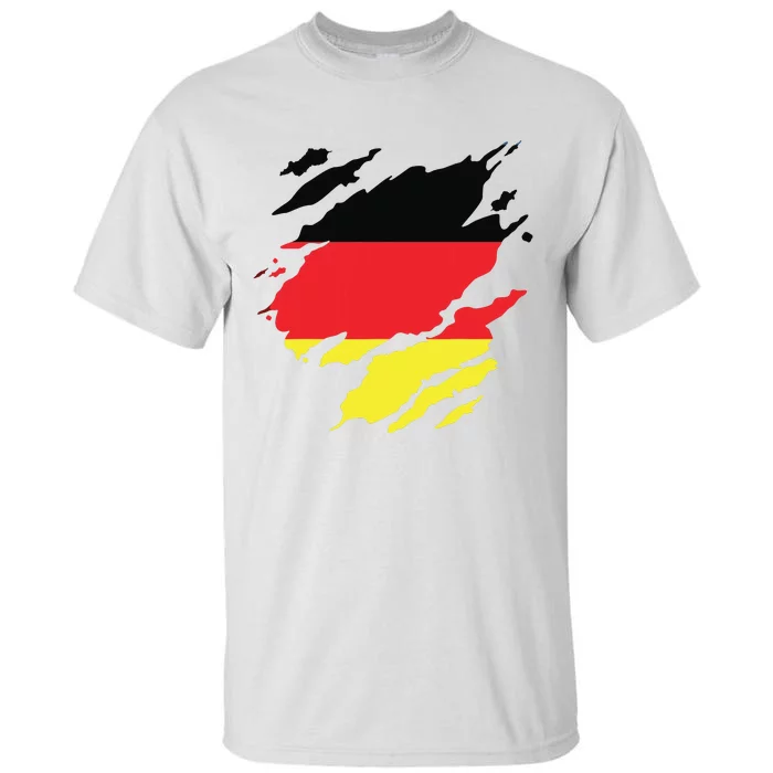 Germany German Flag Heritage Tall T-Shirt