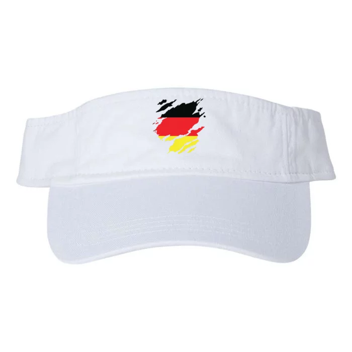 Germany German Flag Heritage Valucap Bio-Washed Visor