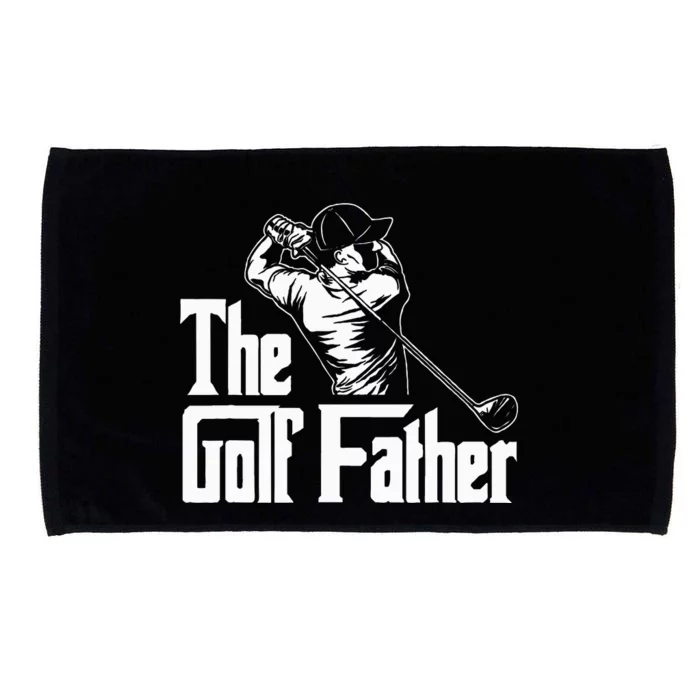 Golf Golfer Father Golfing Player Ball Course Putter Caddy Microfiber Hand Towel