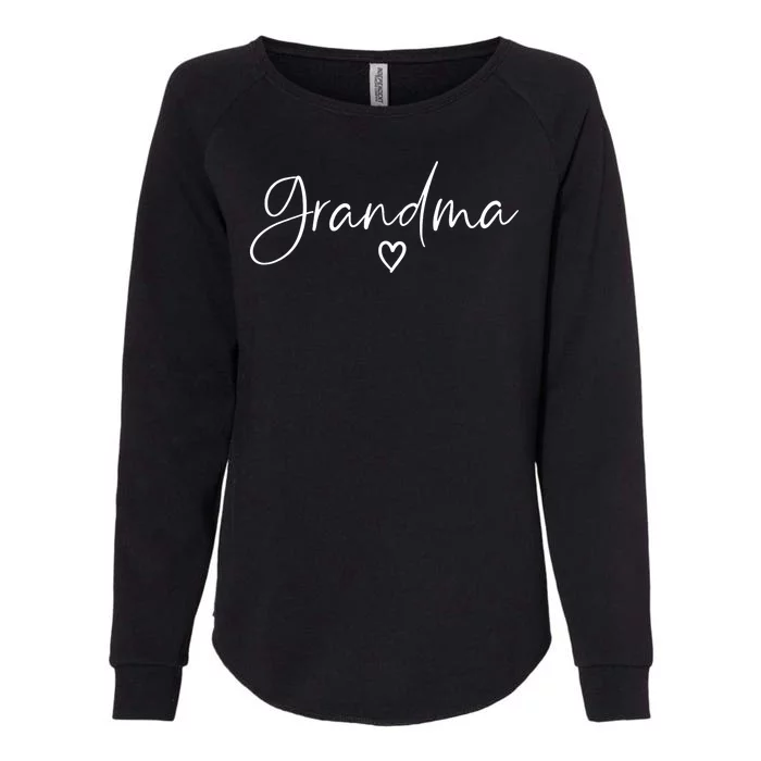 Grandma Gifts For Women Heart MotherS Day Grandma Womens California Wash Sweatshirt