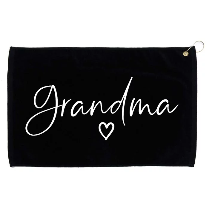 Grandma Gifts For Women Heart MotherS Day Grandma Grommeted Golf Towel