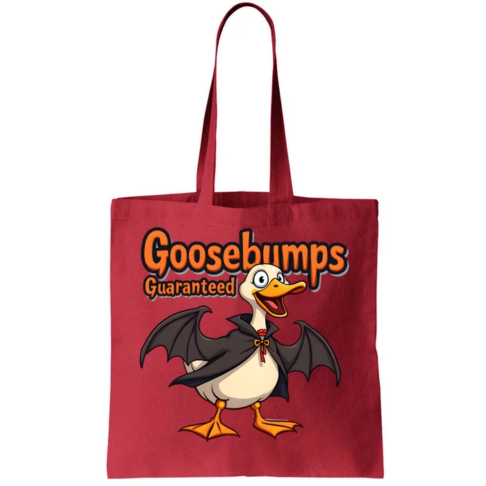 Goosebumps Guaranteed Funny Halloween Tote Bag