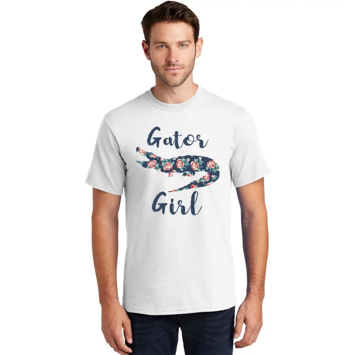 Gator Girl Funny Alligator Gifts For Crocodile Tall T-Shirt