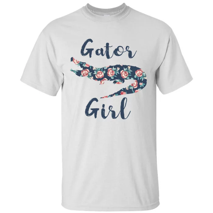 Gator Girl Funny Alligator Gifts For Crocodile Tall T-Shirt