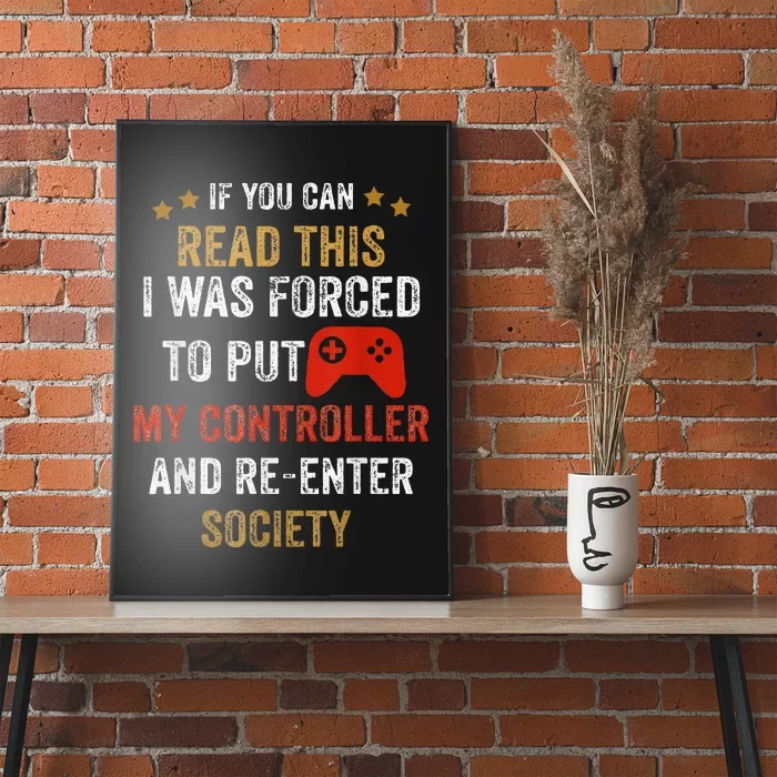 Gaming Gifts For Teenage Boys 8-16 Year Old Christmas Gamer Poster