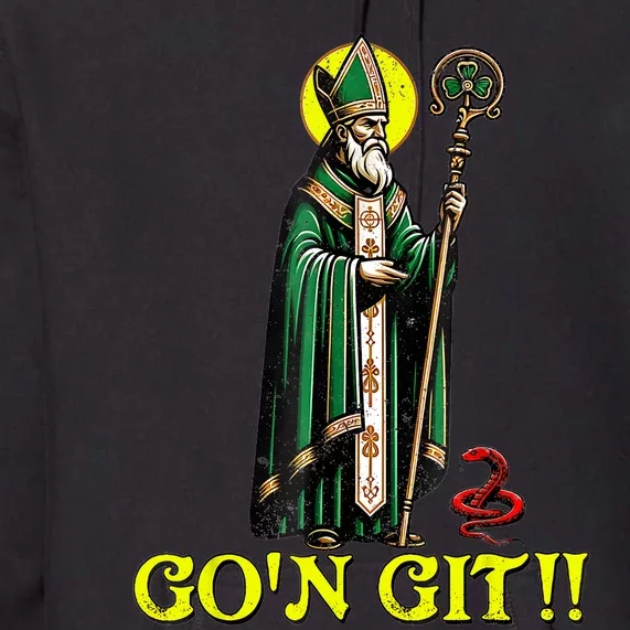 Gon Git Funny St Patricks Day Shamrock St Patty Party Irish Premium Hoodie