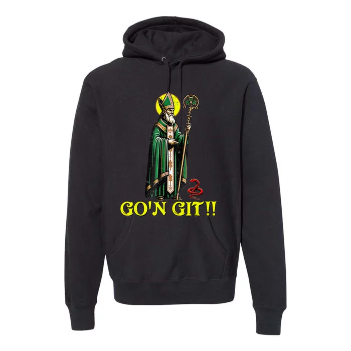 Gon Git Funny St Patricks Day Shamrock St Patty Party Irish Premium Hoodie