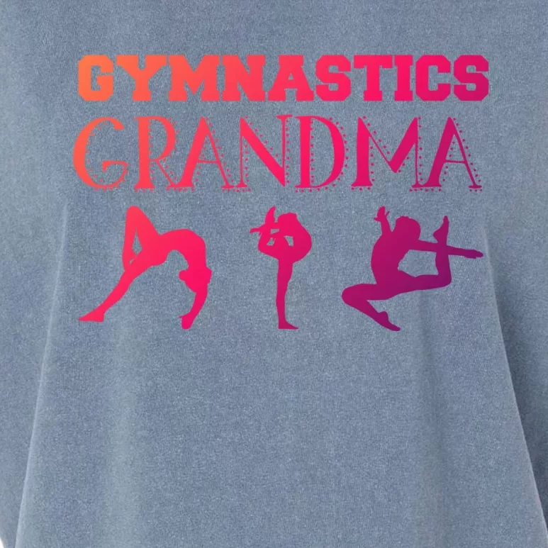 Gymnastics Grandma For Grandmothers Great Gift Garment-Dyed Women's Muscle Tee