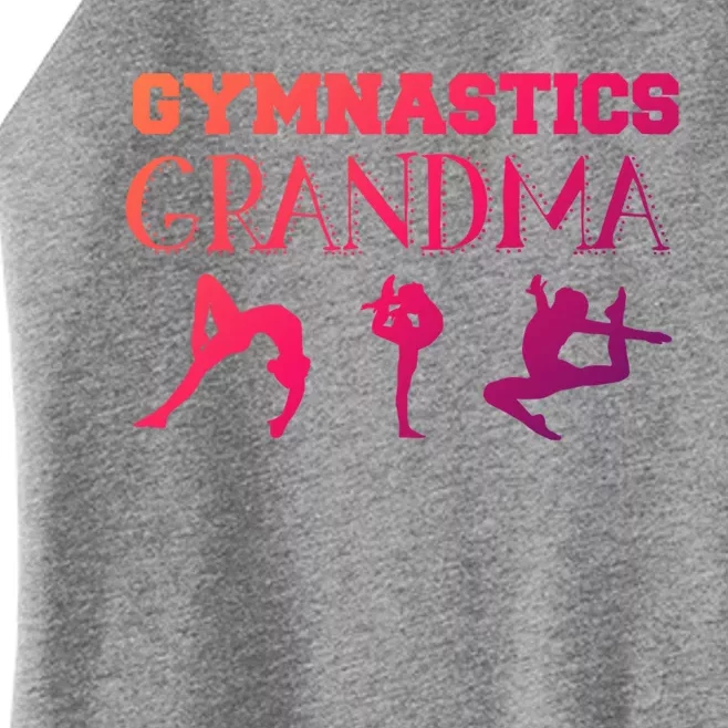 Gymnastics Grandma For Grandmothers Great Gift Women’s Perfect Tri Rocker Tank