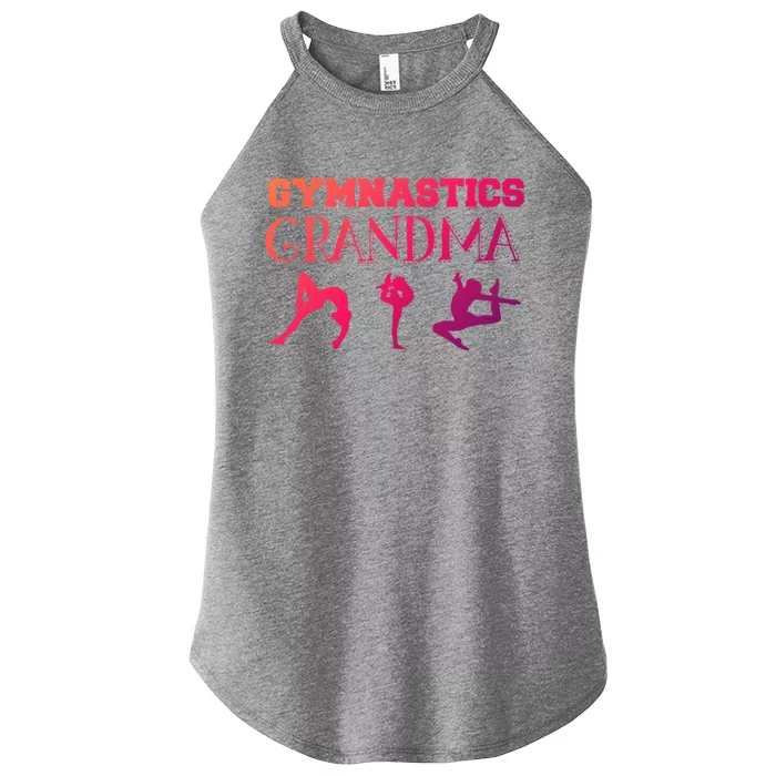 Gymnastics Grandma For Grandmothers Great Gift Women’s Perfect Tri Rocker Tank