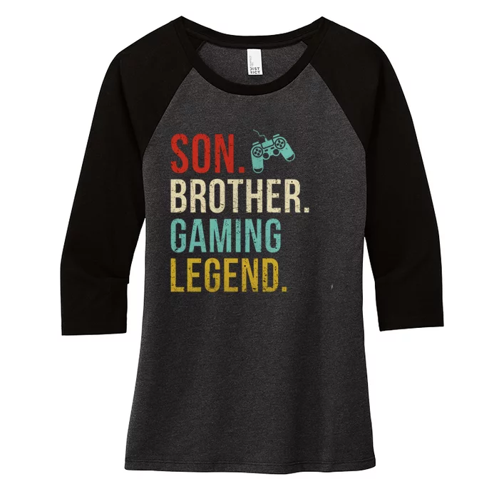 Gaming Gifts For Teenage Boy 8-12 Year Old Christmas Gamer Women's Tri-Blend 3/4-Sleeve Raglan Shirt