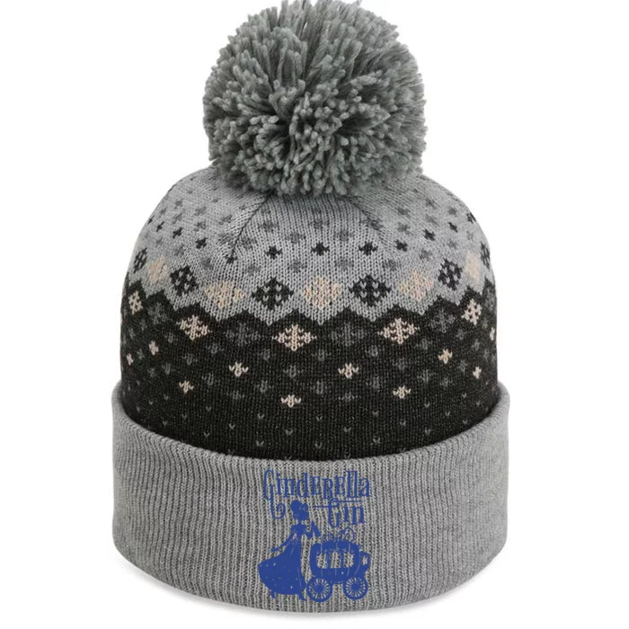 Ginderella Gin Funny The Baniff Cuffed Pom Beanie