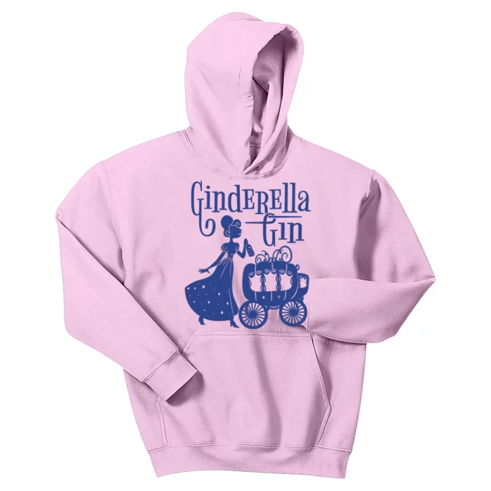 Ginderella Gin Funny Kids Hoodie