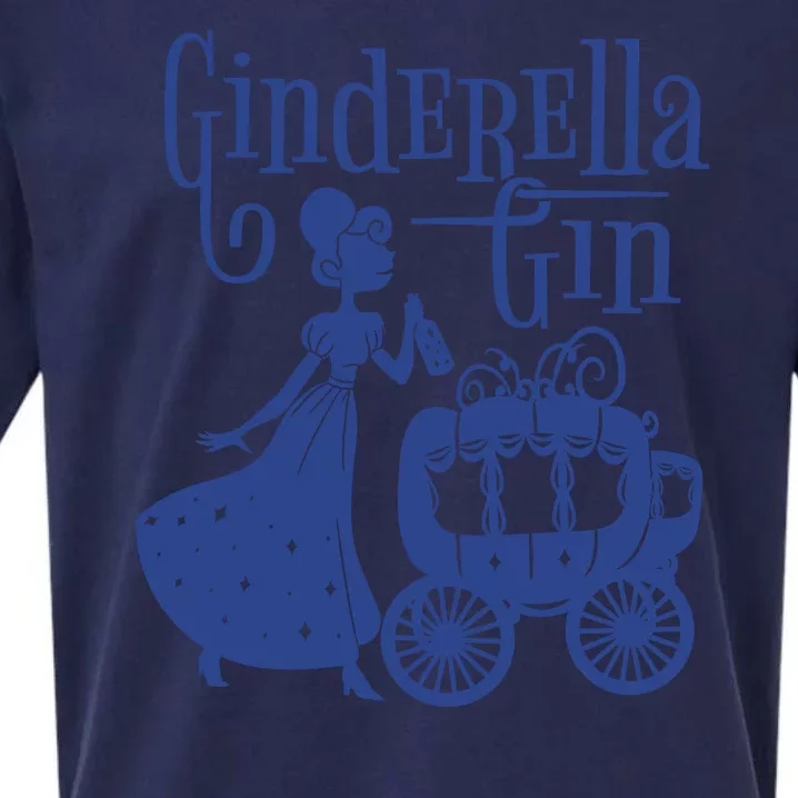 Ginderella Gin Funny Sueded Cloud Jersey T-Shirt