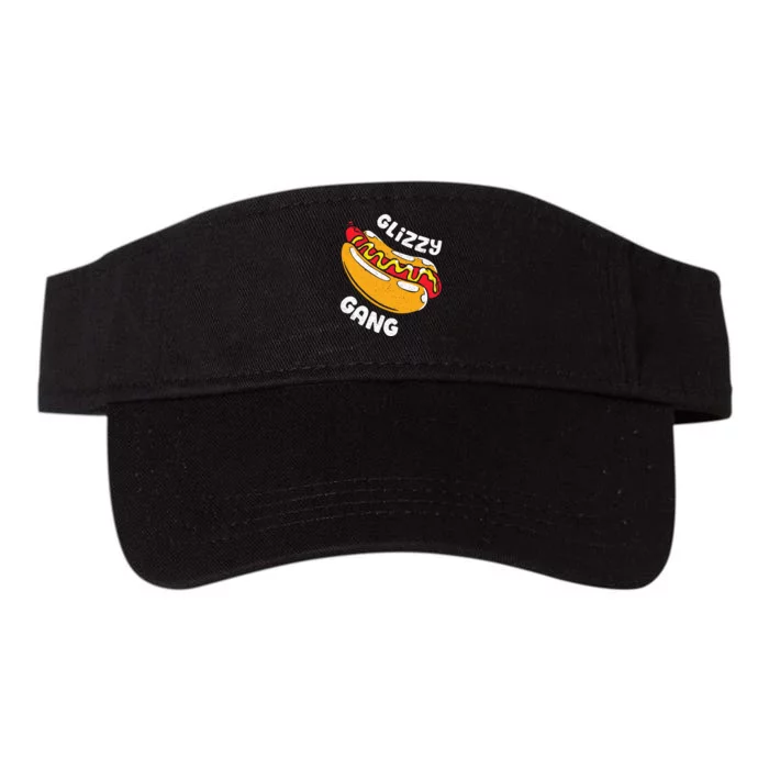 Glizzy Gang Funny Hot Dog Valucap Bio-Washed Visor