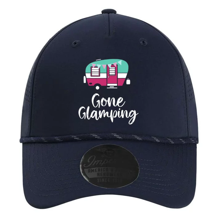 Gone Glamping Funny Glamper Queen Glamper Girl Glamping Performance The Dyno Cap