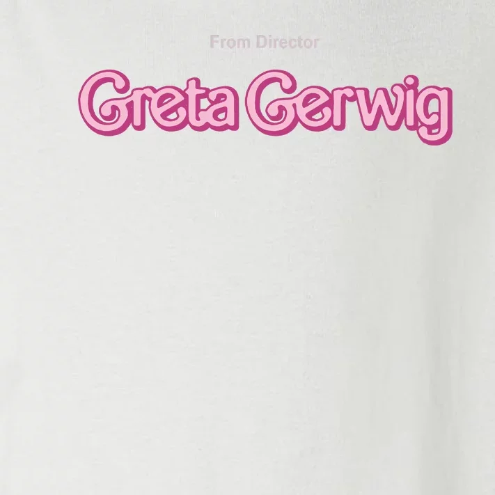 Greta Gerwig From Director Toddler Long Sleeve Shirt