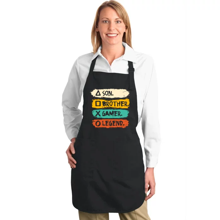 Gaming Gifts For Teenage Boy 816 Year Old Gamer Full-Length Apron With Pocket