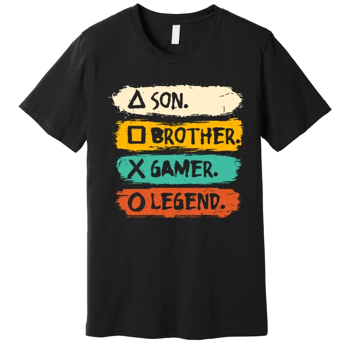 Gaming Gifts For Teenage Boy 816 Year Old Gamer Premium T-Shirt