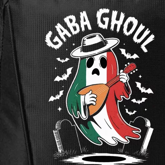 Gaba Ghoul Funny Ghost Italian Gabagool City Backpack