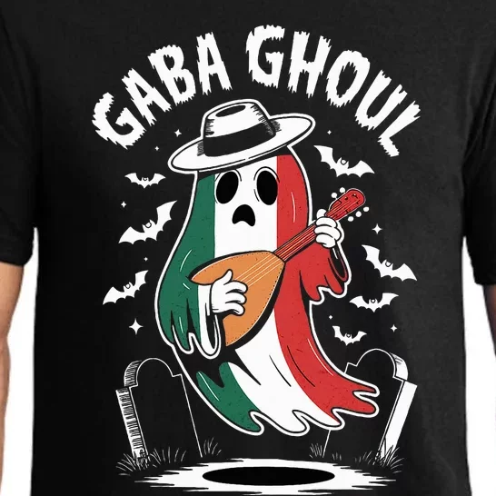 Gaba Ghoul Funny Ghost Italian Gabagool Pajama Set