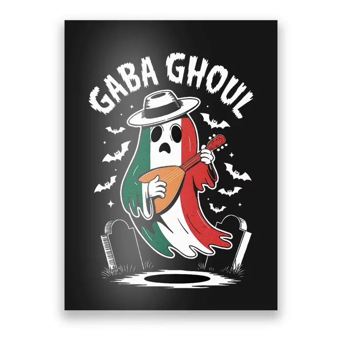 Gaba Ghoul Funny Ghost Italian Gabagool Poster