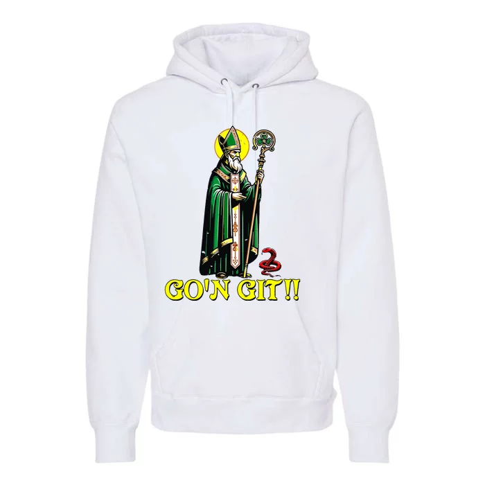 Gon Git Funny St Patricks Day Shamrock St Patty Party Irish Premium Hoodie