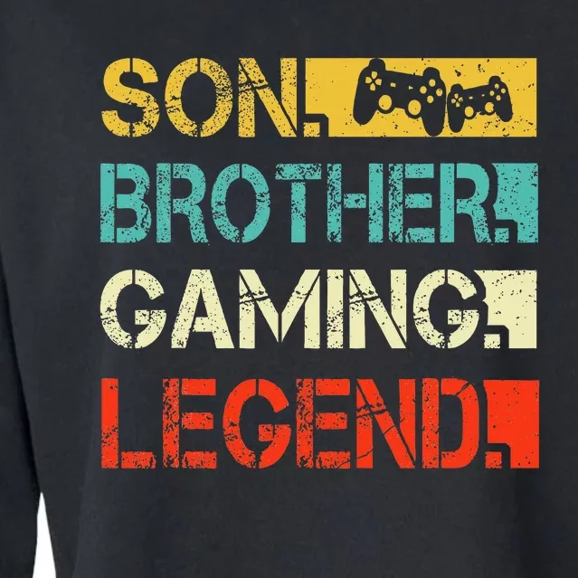 Gaming Gifts For Teenage 812 Year Old Christmas Gamer Cropped Pullover Crew