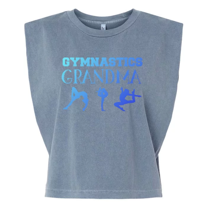 Gymnastics Grandma For Grandmothers Great Gift Garment-Dyed Women's Muscle Tee