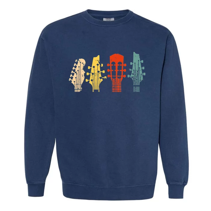 Guitar Gift For Women Music Band Guitarist Stuff Garment-Dyed Sweatshirt