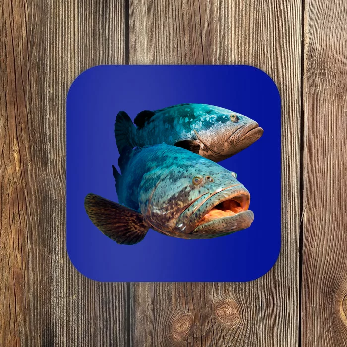 Goliath Grouper Fish Coaster