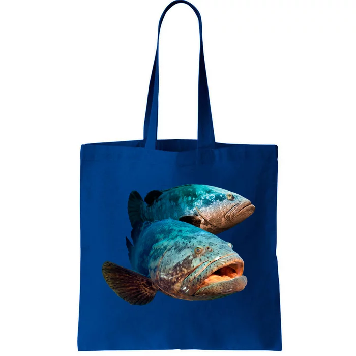 Goliath Grouper Fish Tote Bag