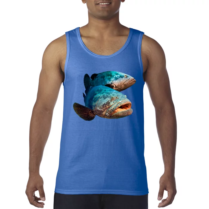 Goliath Grouper Fish Tank Top