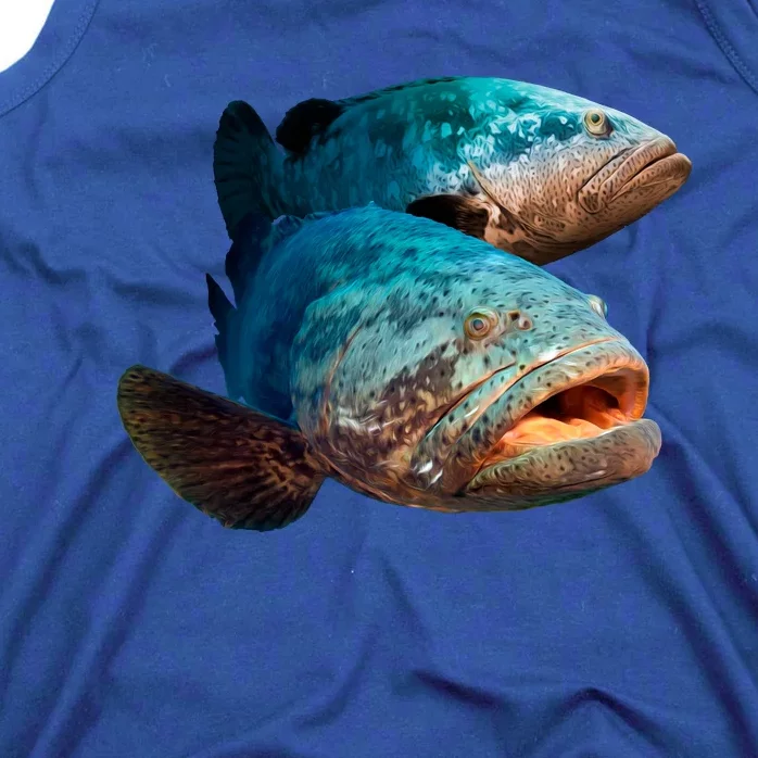 Goliath Grouper Fish Tank Top