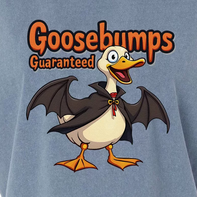 Goosebumps Guaranteed Funny Halloween Garment-Dyed Women's Muscle Tee