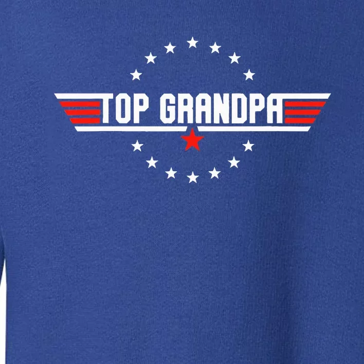 Grandpa Gift From Grandkids Son Daughter Toddler Sweatshirt