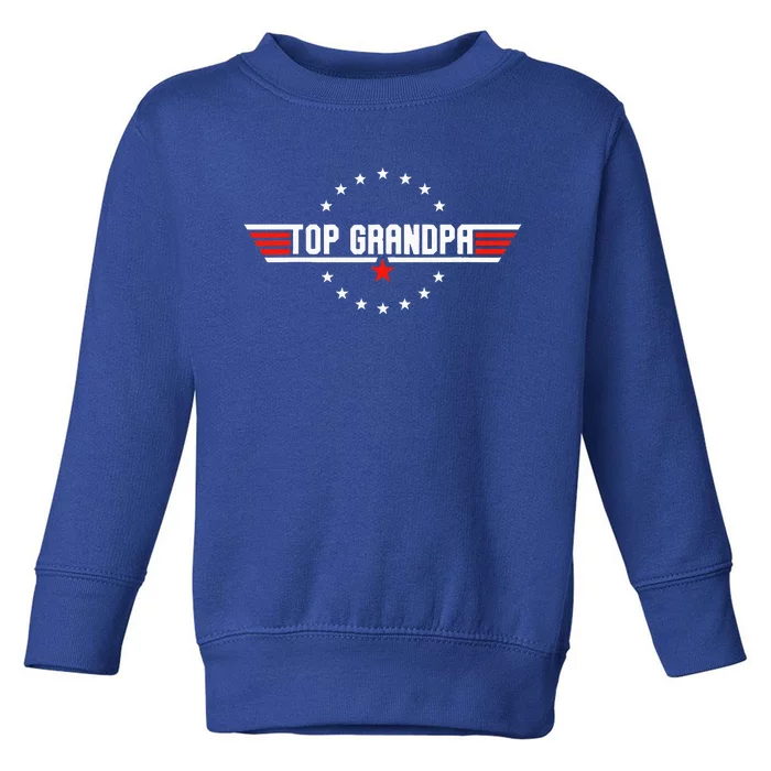 Grandpa Gift From Grandkids Son Daughter Toddler Sweatshirt