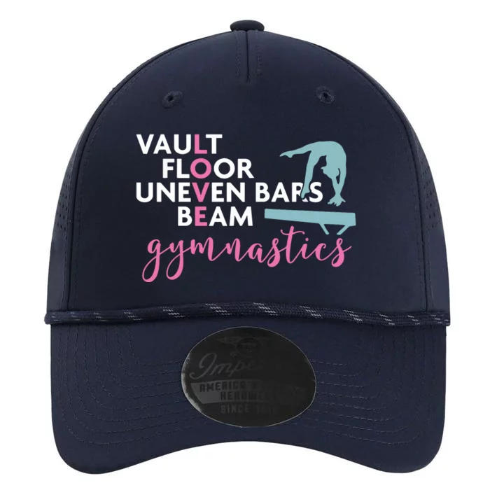 Gymnastics Gift For Girl Love Beam Gymnast Performance The Dyno Cap