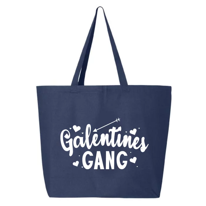 Galentines Gang Funny Valentines Day Quote Outfit Cool Gift 25L Jumbo Tote