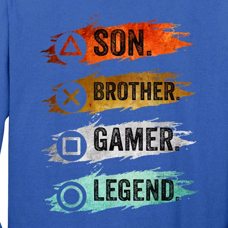 Gaming Gifts For Teenage 816 Year Old Gamer Tall Long Sleeve T-Shirt